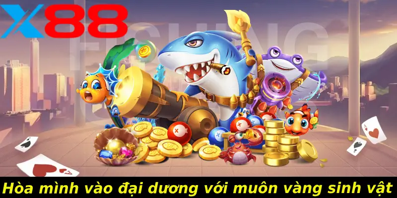 Hòa mình vào đại dương với muôn vàng sinh vật